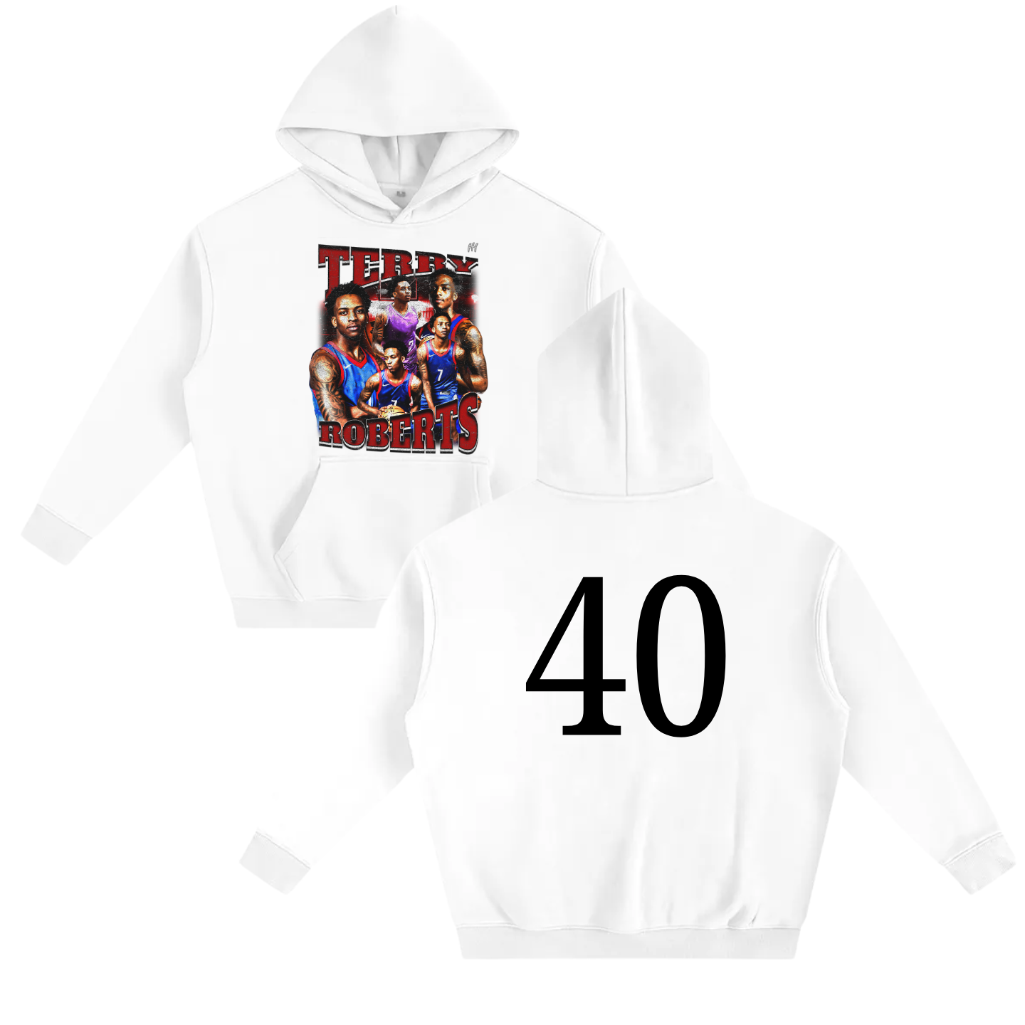 Terry Roberts Oversize Fleeced Hoodie
