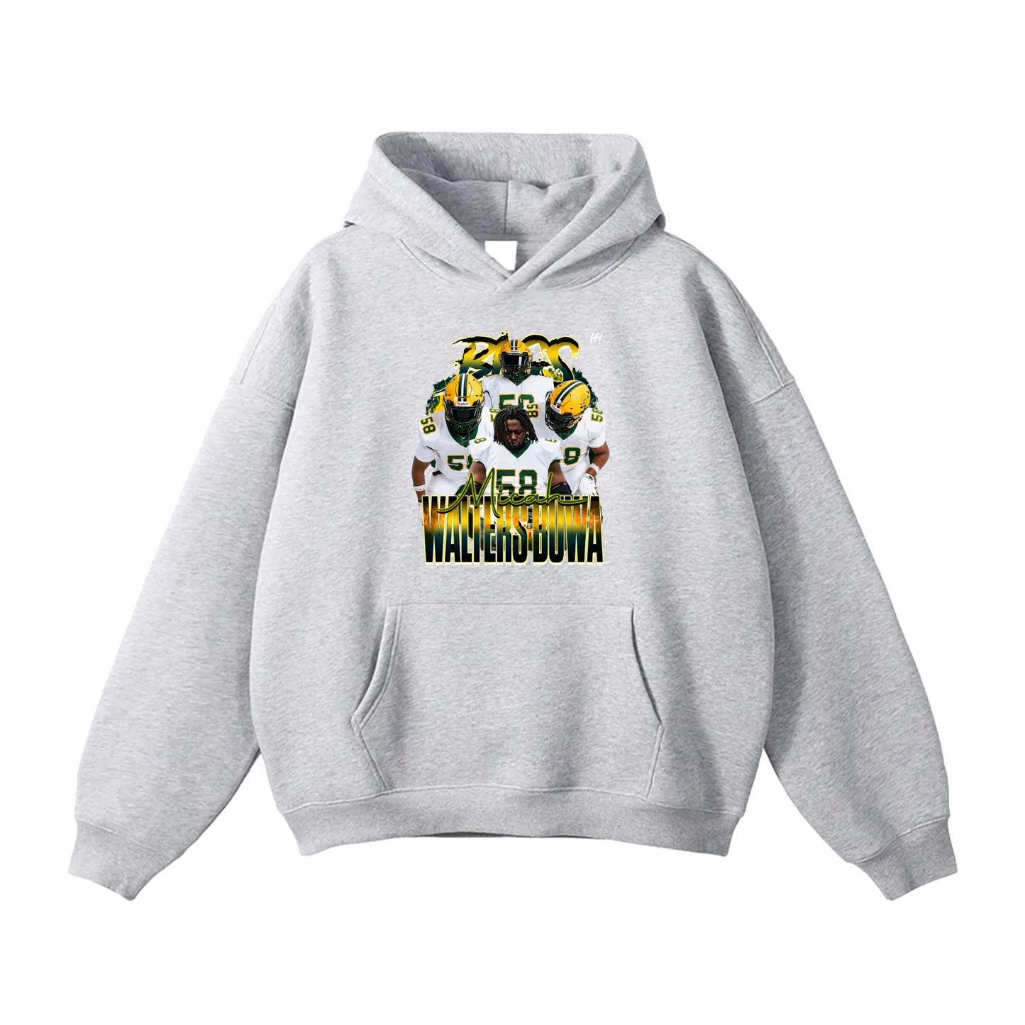 Micah Williams Buwa Oversize Fleeced Hoodie