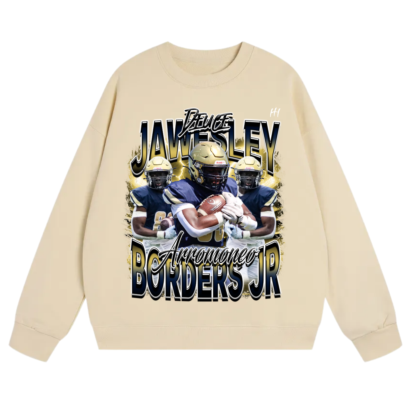 JaWesley Arromoneo Borders Jr Heavyweight Crewneck Sweatshirt