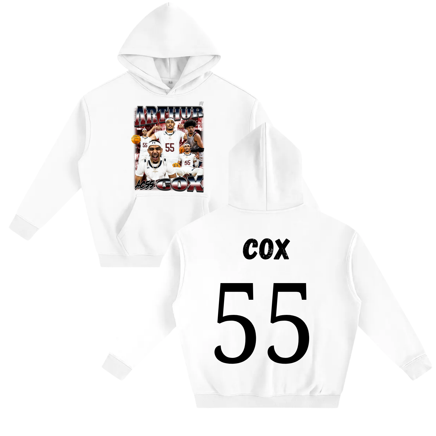 Arthur Cox Oversize Fleeced Hoodie