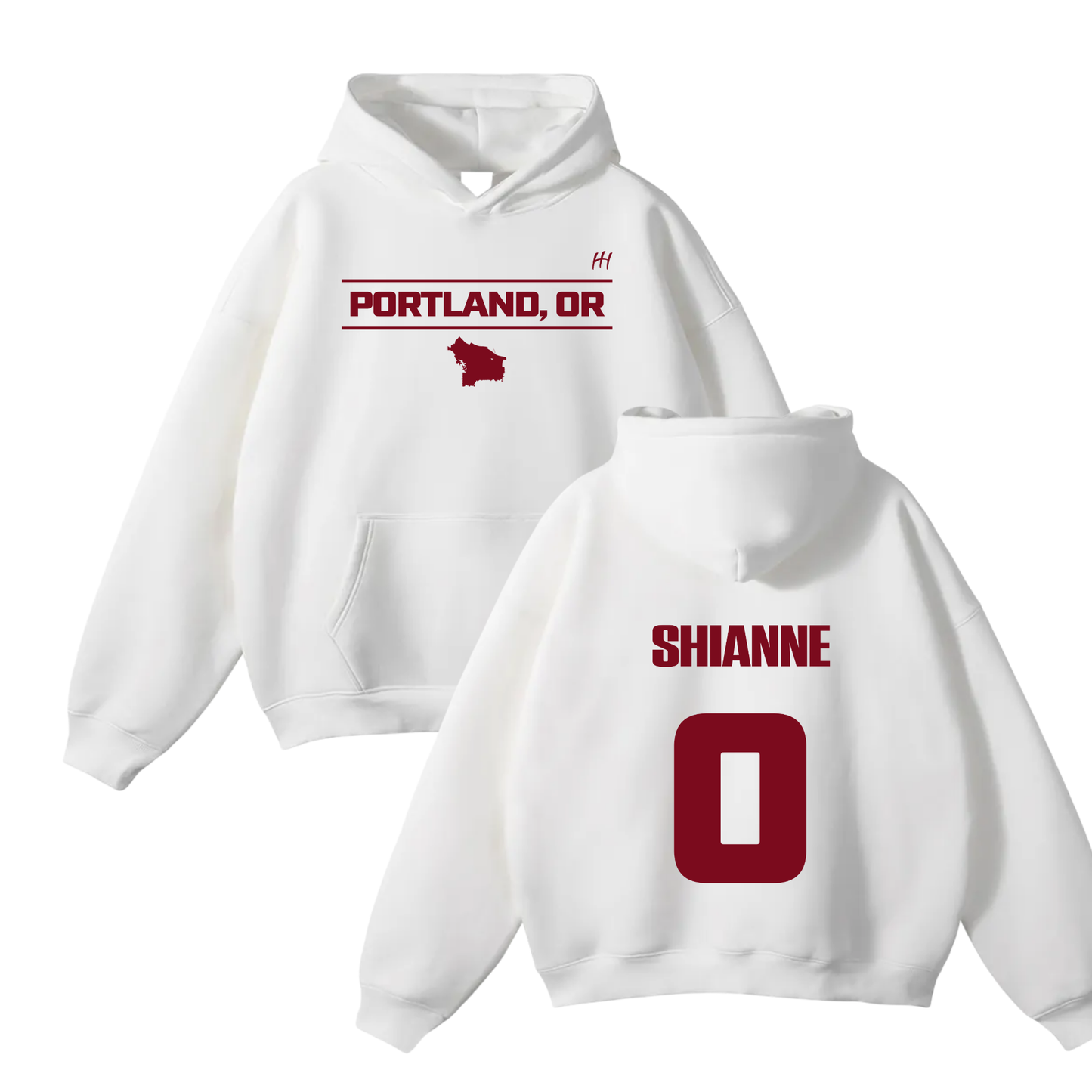 Shianne Oversize Fleeced Hoodie