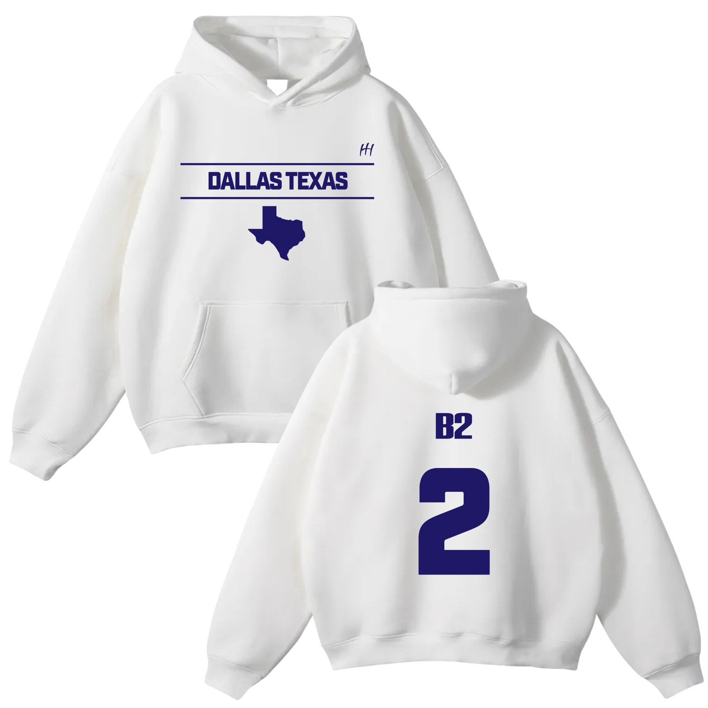 Braylon Rayson Jr Oversize Fleeced Hoodie