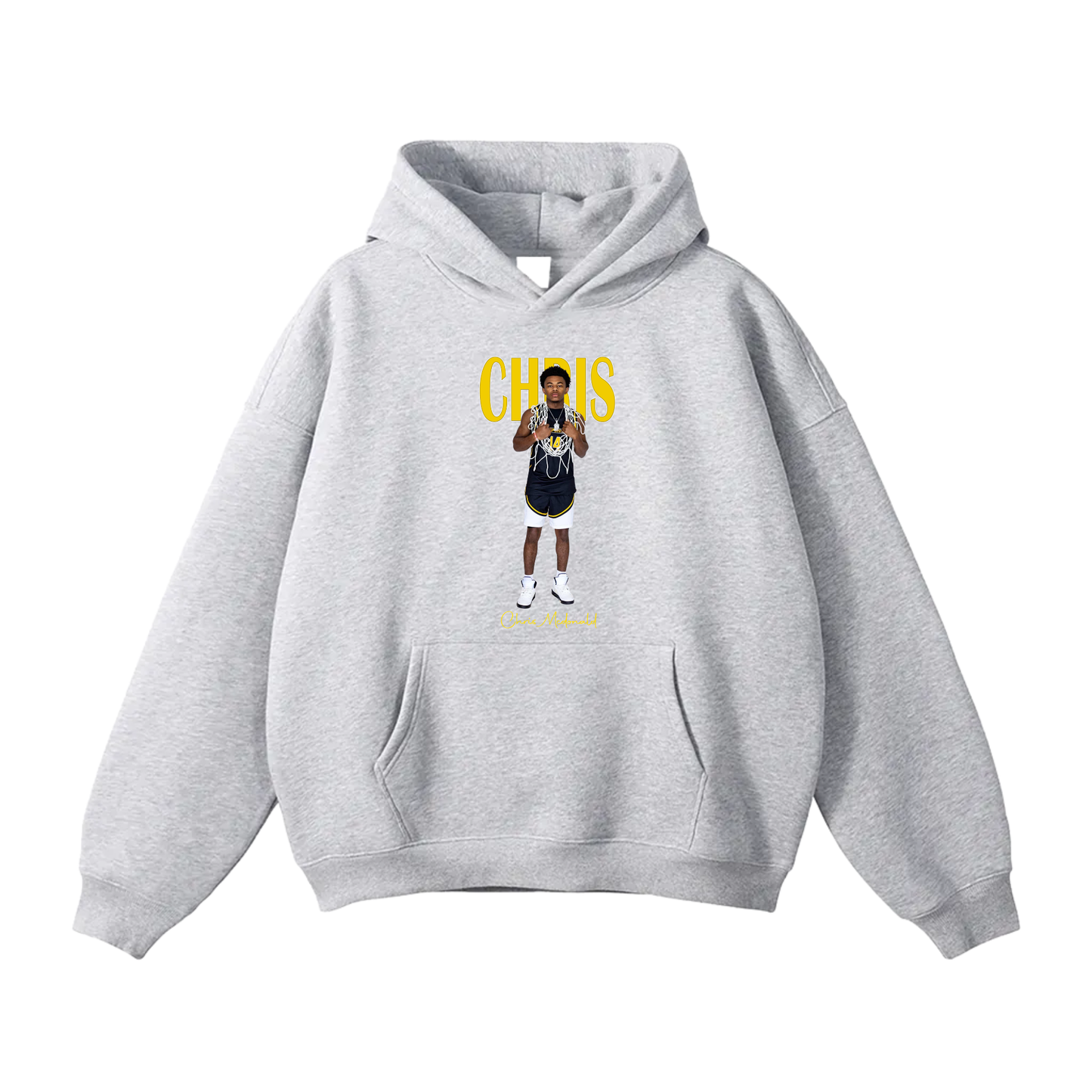 Chris Mcdonald Oversize Fleeced Hoodie