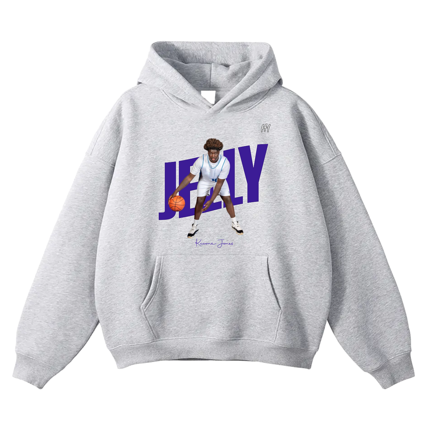 Kewone Jones Oversize Fleeced Hoodie