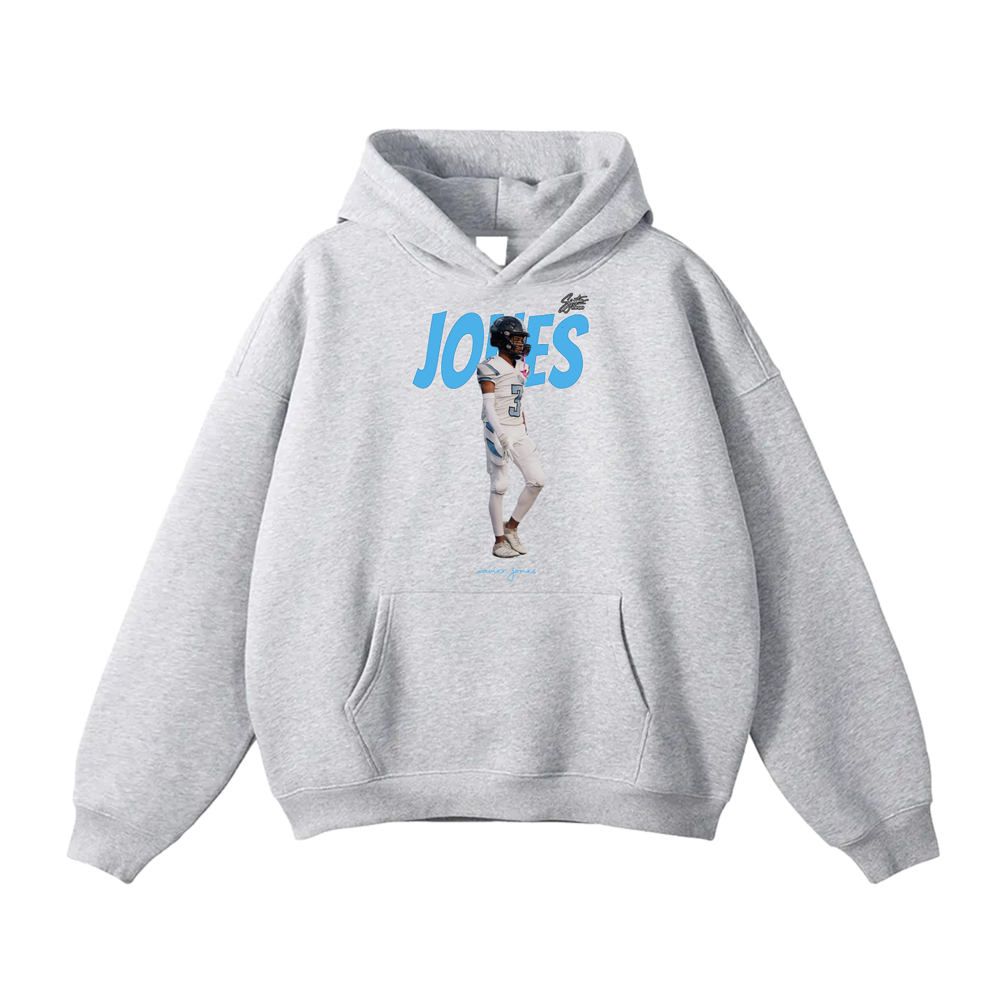 Xavier Jones Oversize Fleeced Hoodie