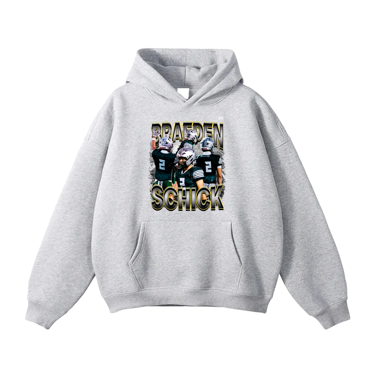 Braeden Schick Oversize Fleeced Hoodie