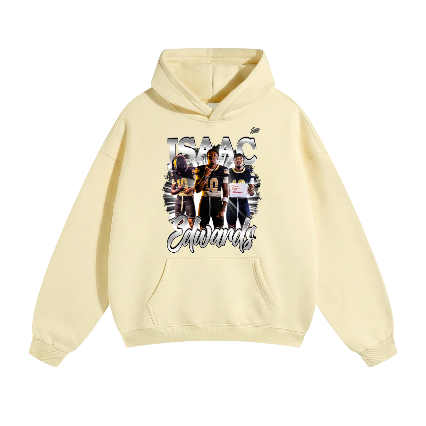 Isaac Edwards Oversize Fleeced Hoodie