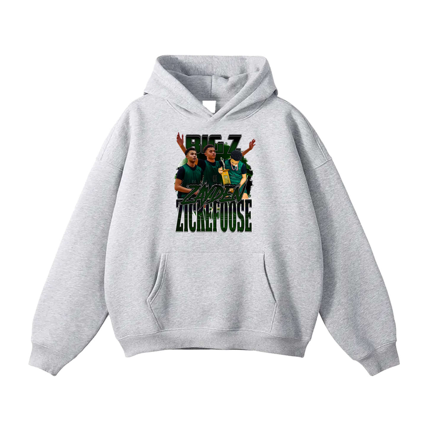 Zayden Zickefoose Oversize Fleeced Hoodie