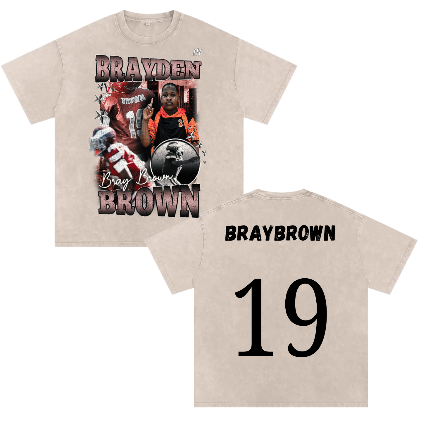 Brayden Brown Heavyweight Oversized T-shirt