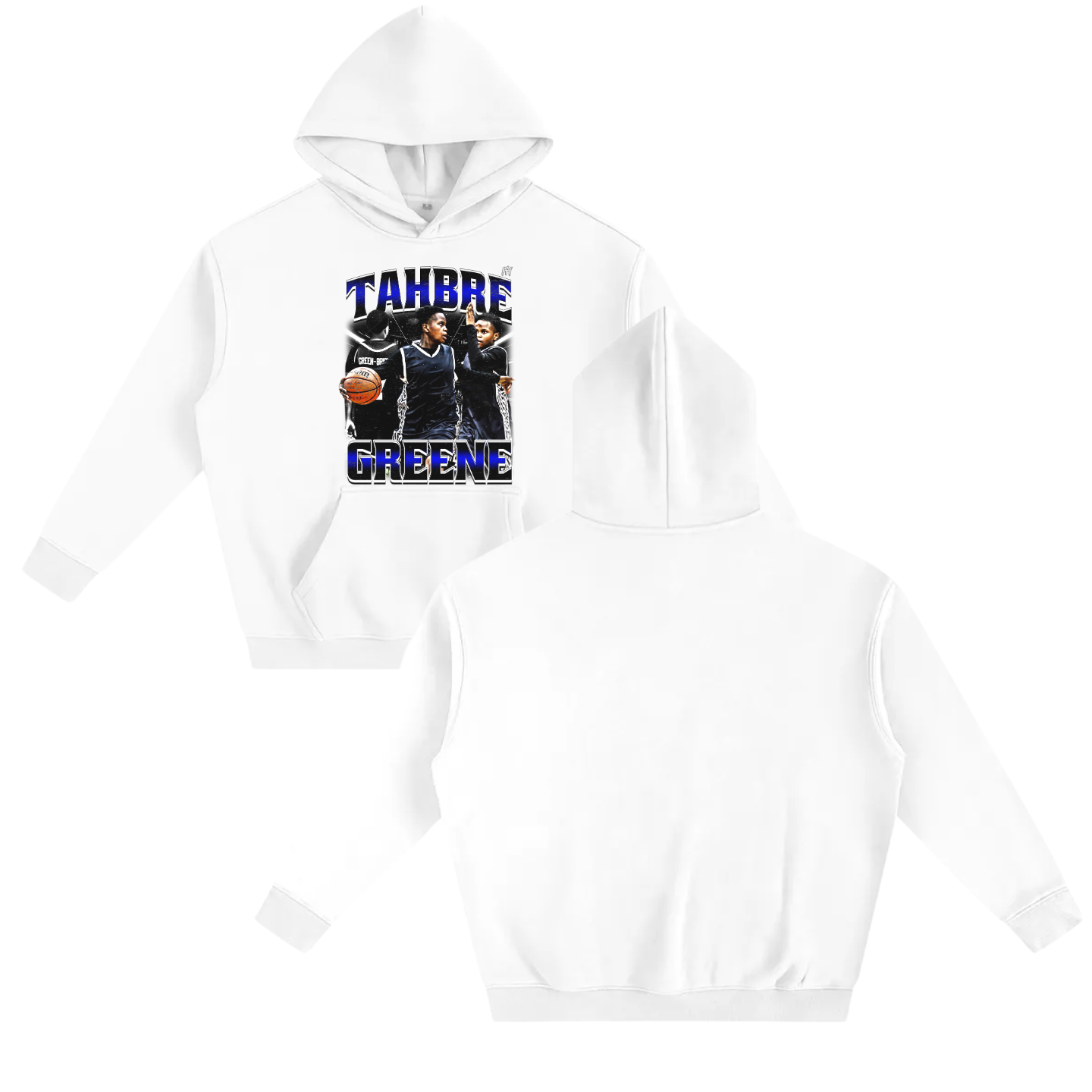 Tahbre Greene Oversize Fleeced Hoodie