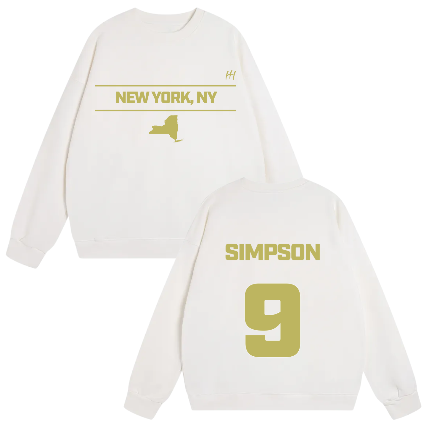 Antoine Simpson Heavyweight Crewneck Sweatshirt