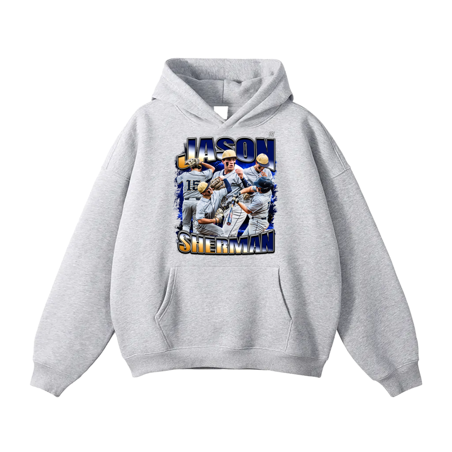 Jason Davis Sherman Oversize Fleeced Hoodie