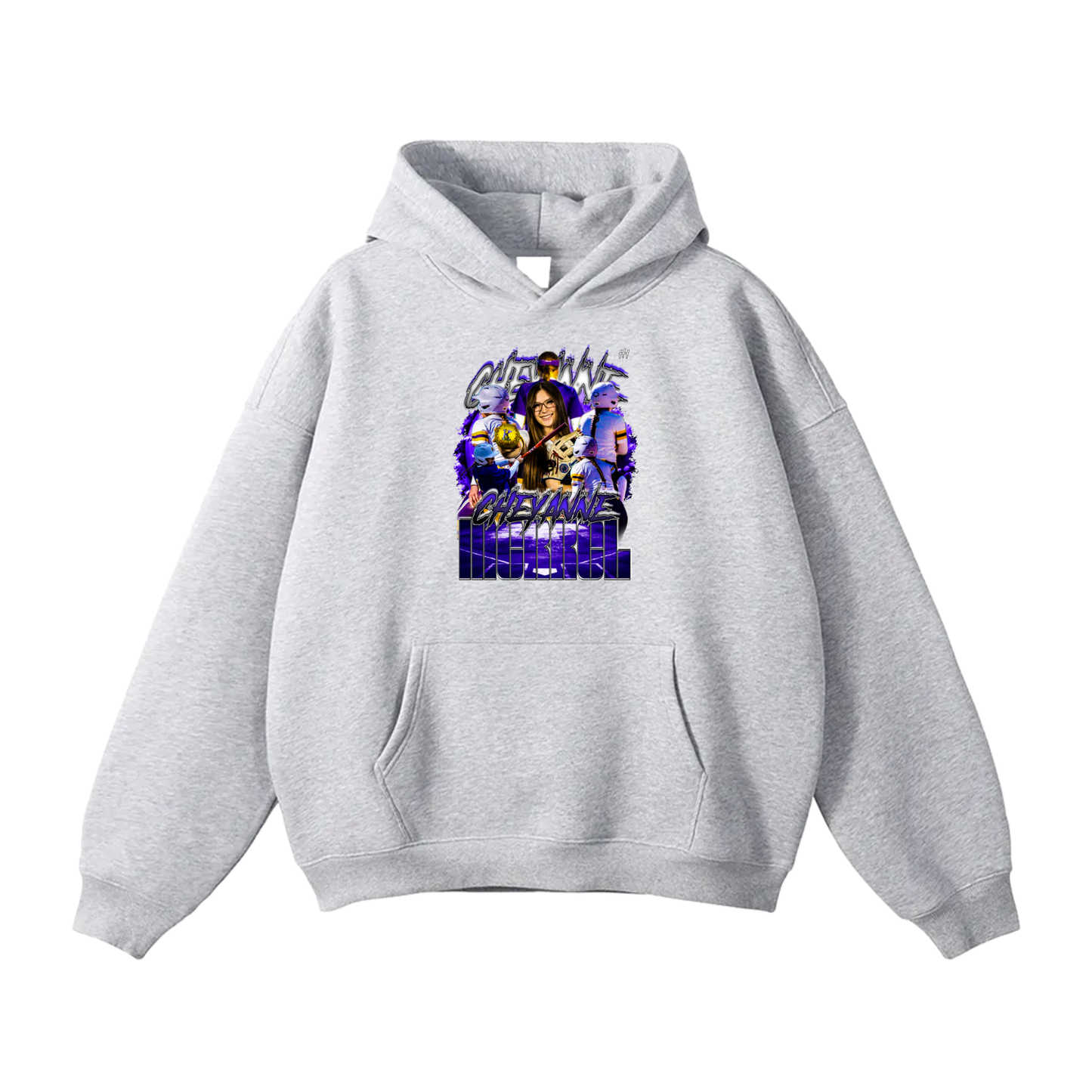Cheyanne Merkel Oversize Fleeced Hoodie