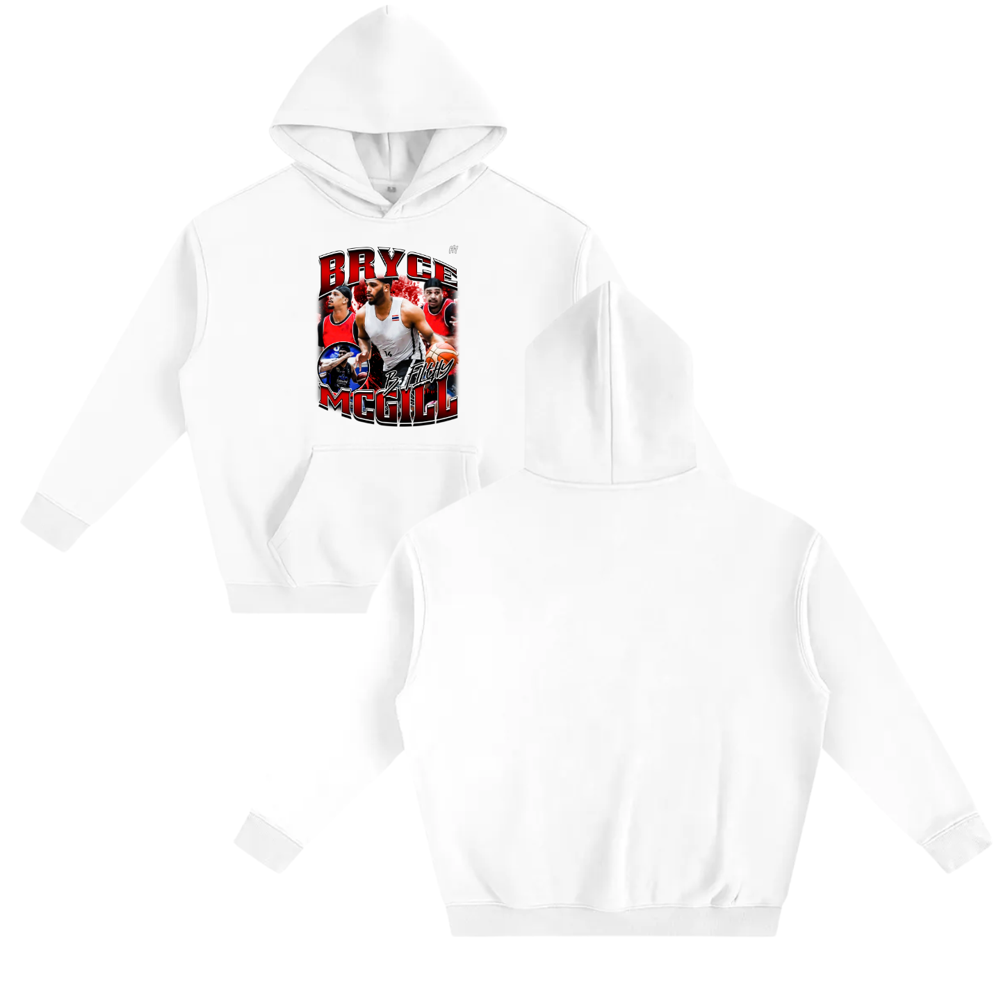 Bryce McGill Oversize Fleeced Hoodie