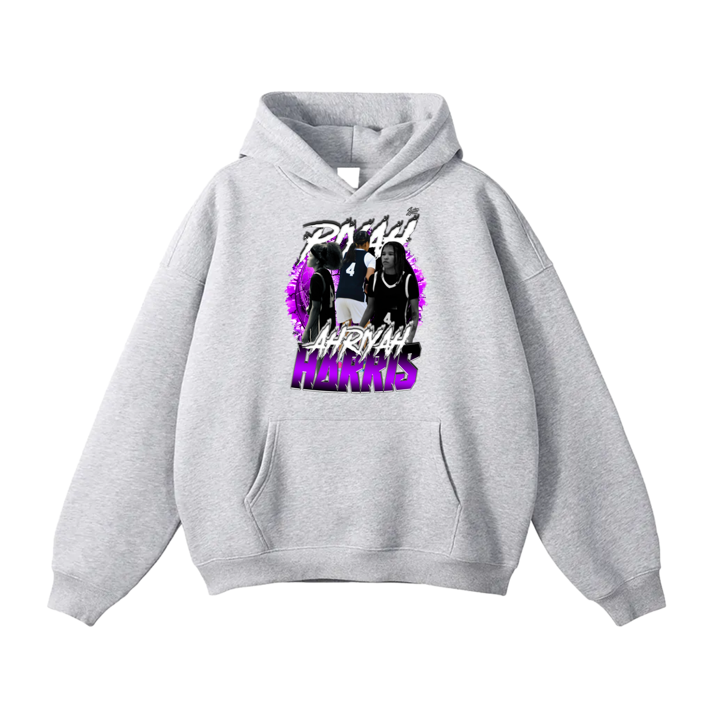 Ahriyah Harris Oversize Fleeced Hoodie
