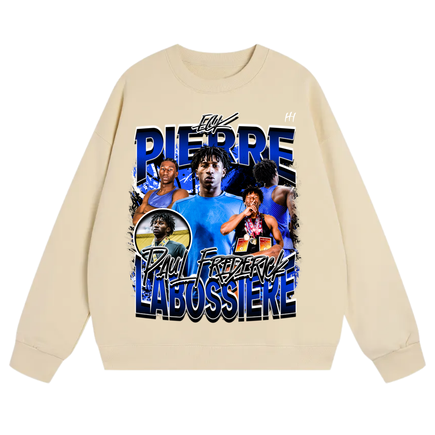Pierre Paul Frederick Labossiere Heavyweight Crewneck Sweatshirt