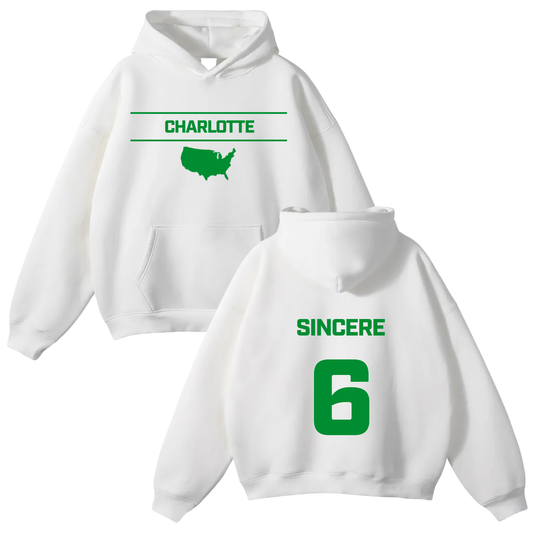 Sincere McIntyre Oversize Fleeced Hoodie