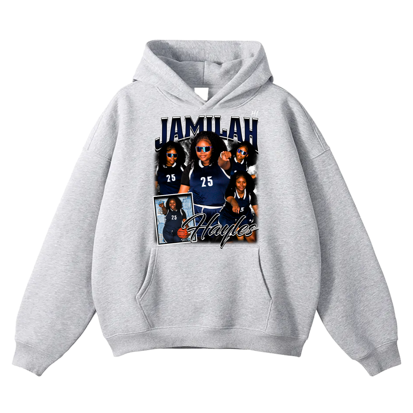 Jamilah Hayles Oversize Fleeced Hoodie