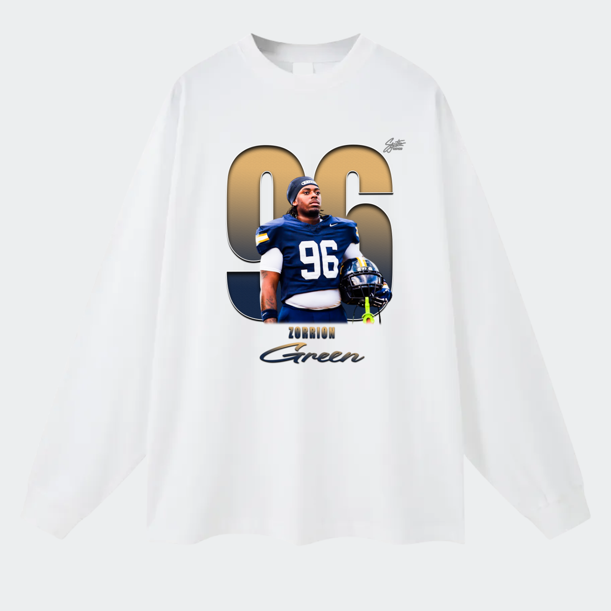 Zorrion Green Long Sleeve Tee