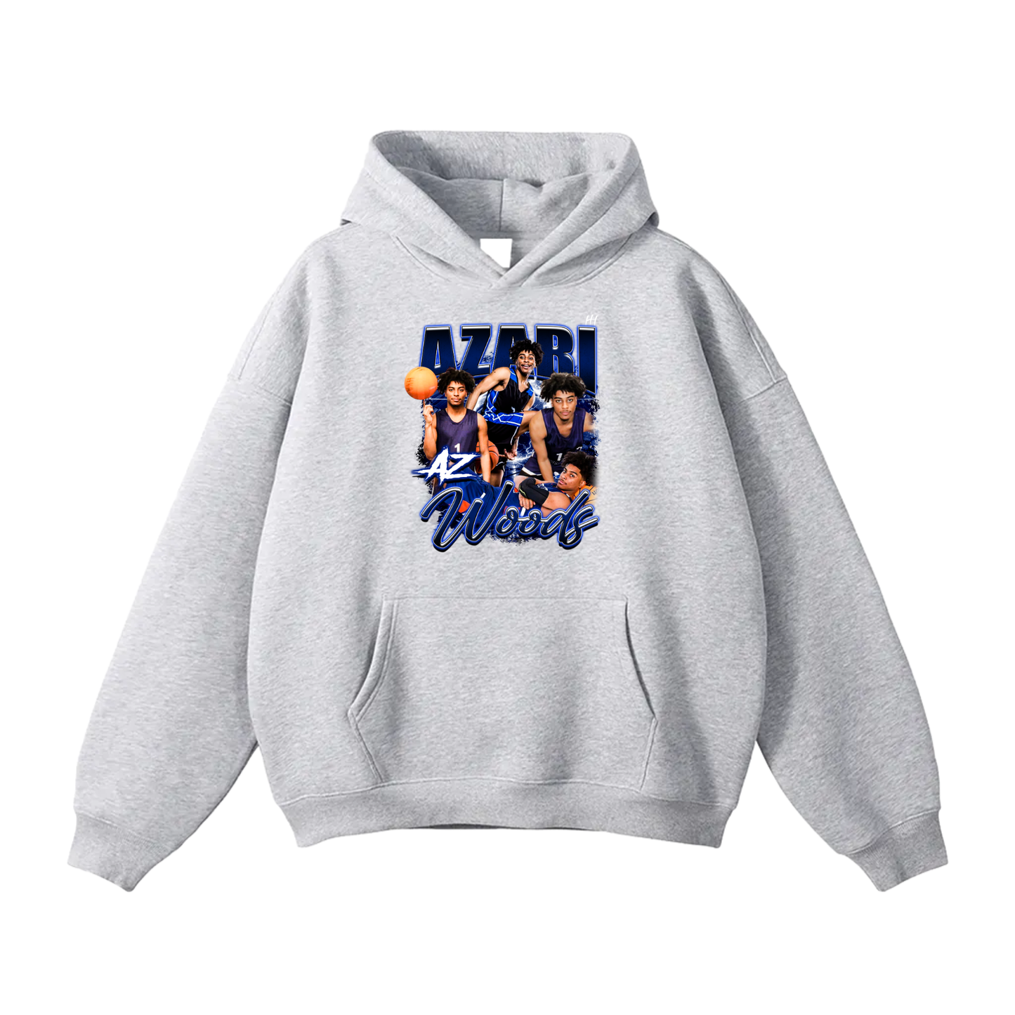 Azari Woods Oversize Fleeced Hoodie