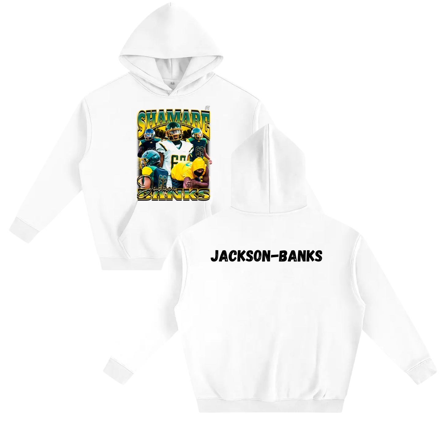 Shamare’ Jackson-Banks Oversize Fleeced Hoodie