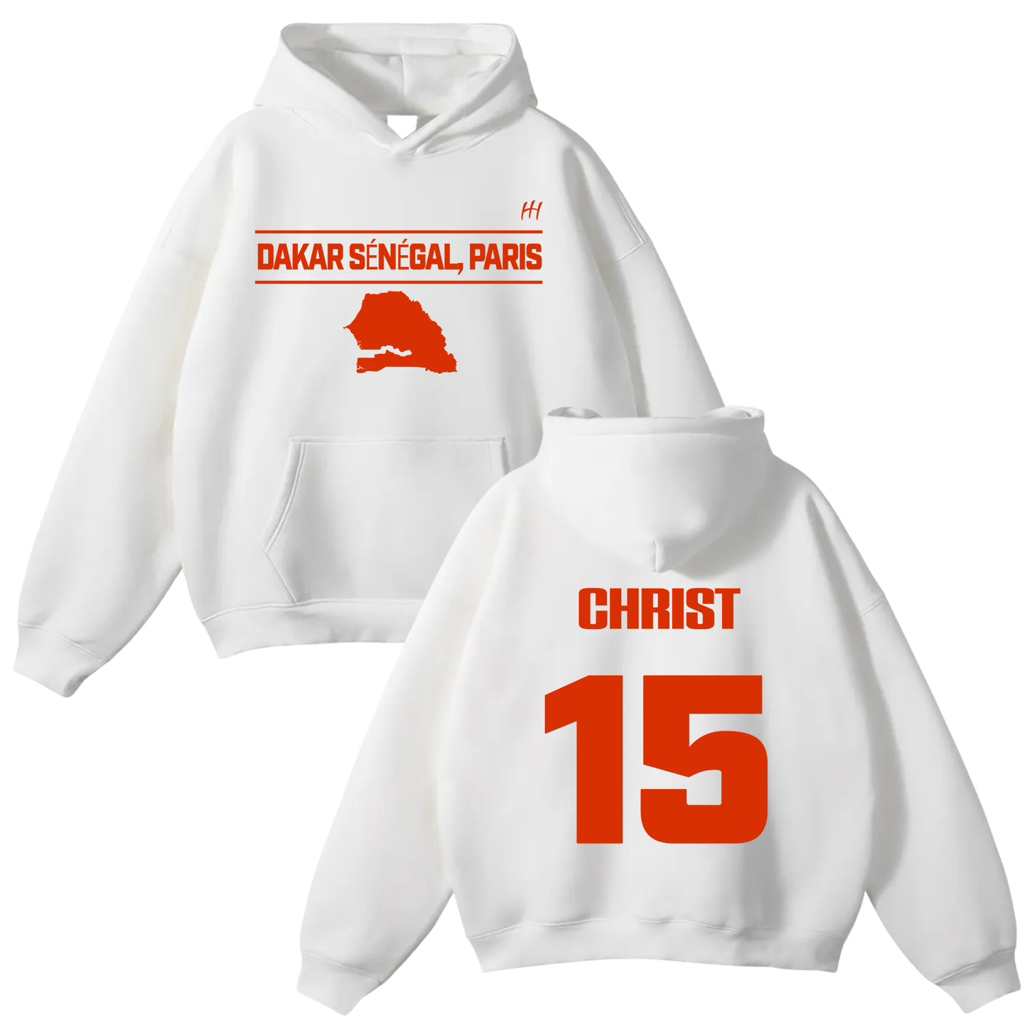 Christ Sanka Oversize Fleeced Hoodie