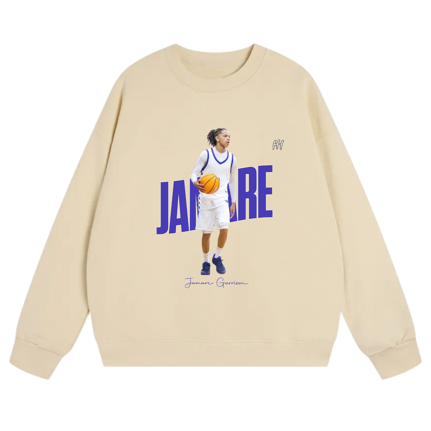 Jamare Garrison Heavyweight Crewneck Sweatshirt