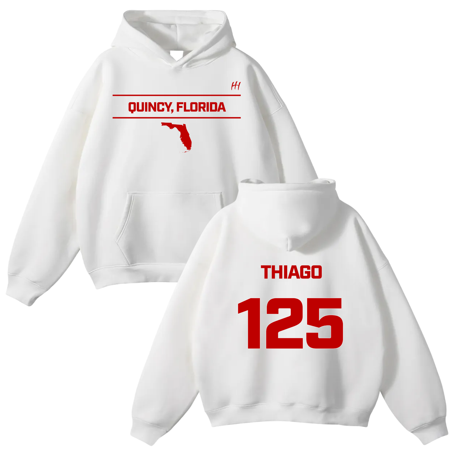 Thiago Finuff Oversize Fleeced Hoodie