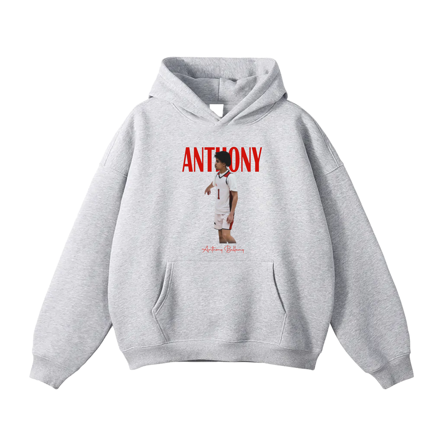 Anthony Bellamy Oversize Fleeced Hoodie