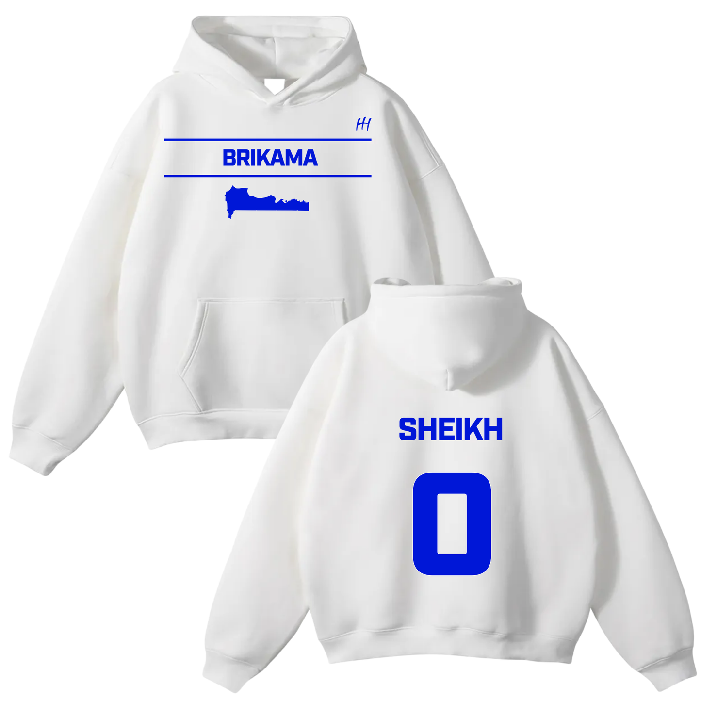 Sheikh Maline Manka Oversize Fleeced Hoodie