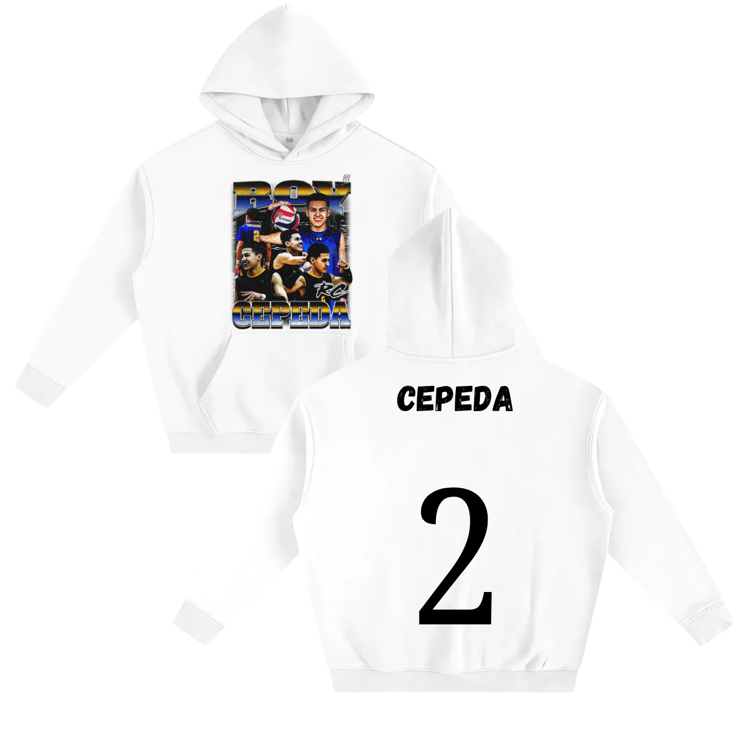 Roy Cepeda Oversize Fleeced Hoodie