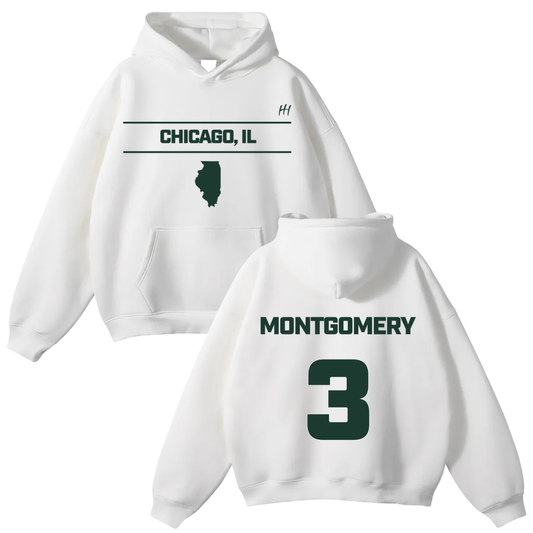 Jaylen Montgomery Oversize Fleeced Hoodie