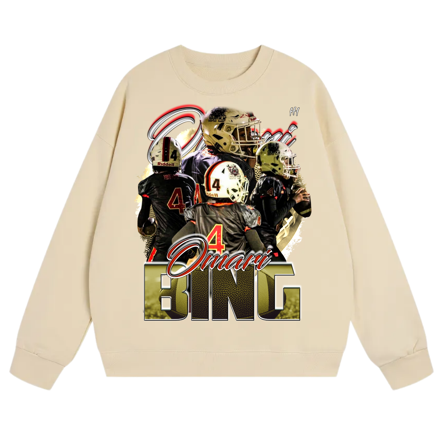 Omari Bing Heavyweight Crewneck Sweatshirt