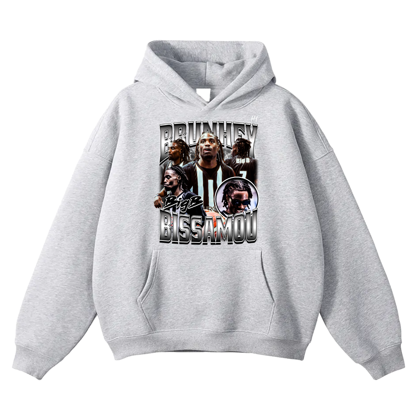 Brunhey Bissamou Oversize Fleeced Hoodie