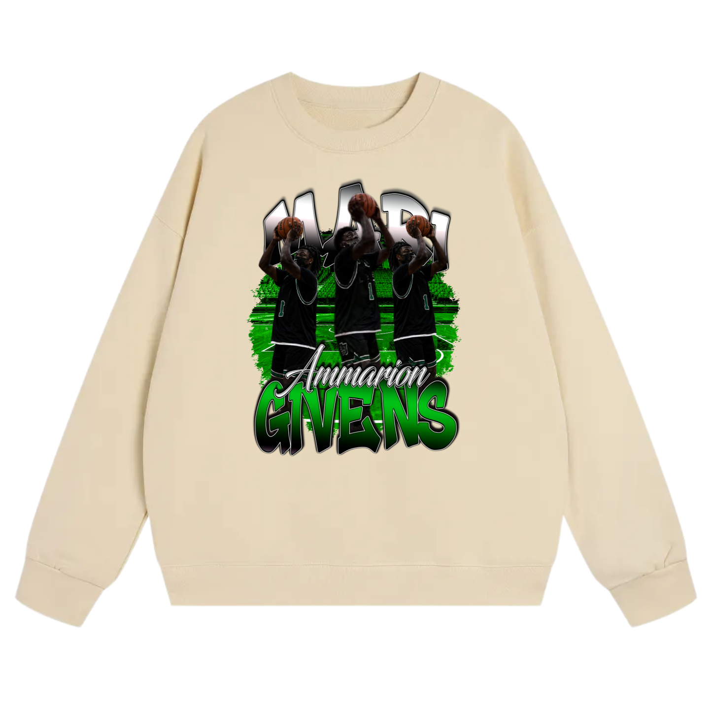 Ammarion Givens Heavyweight Crewneck Sweatshirt