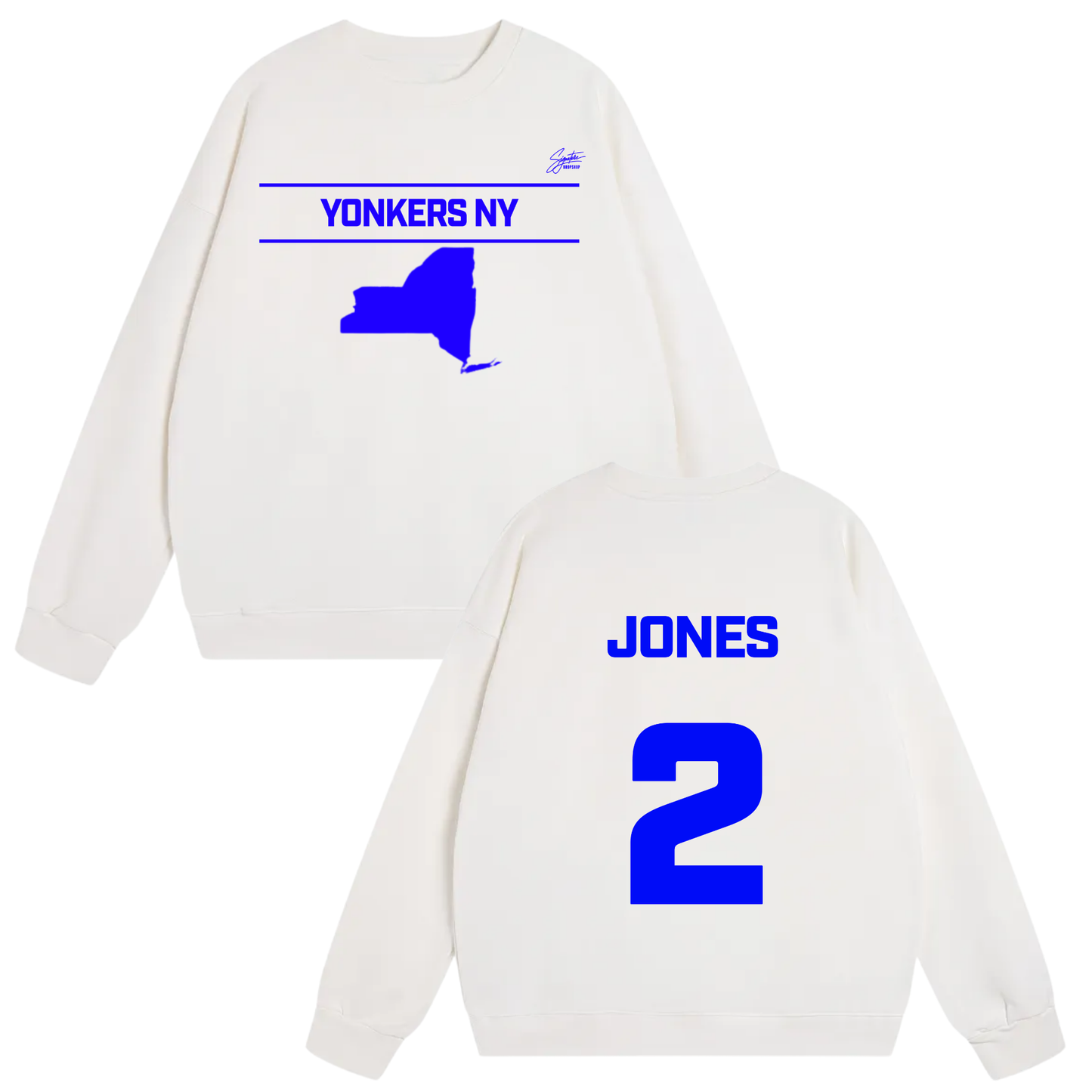 Boogie Jones Heavyweight Crewneck Sweatshirt