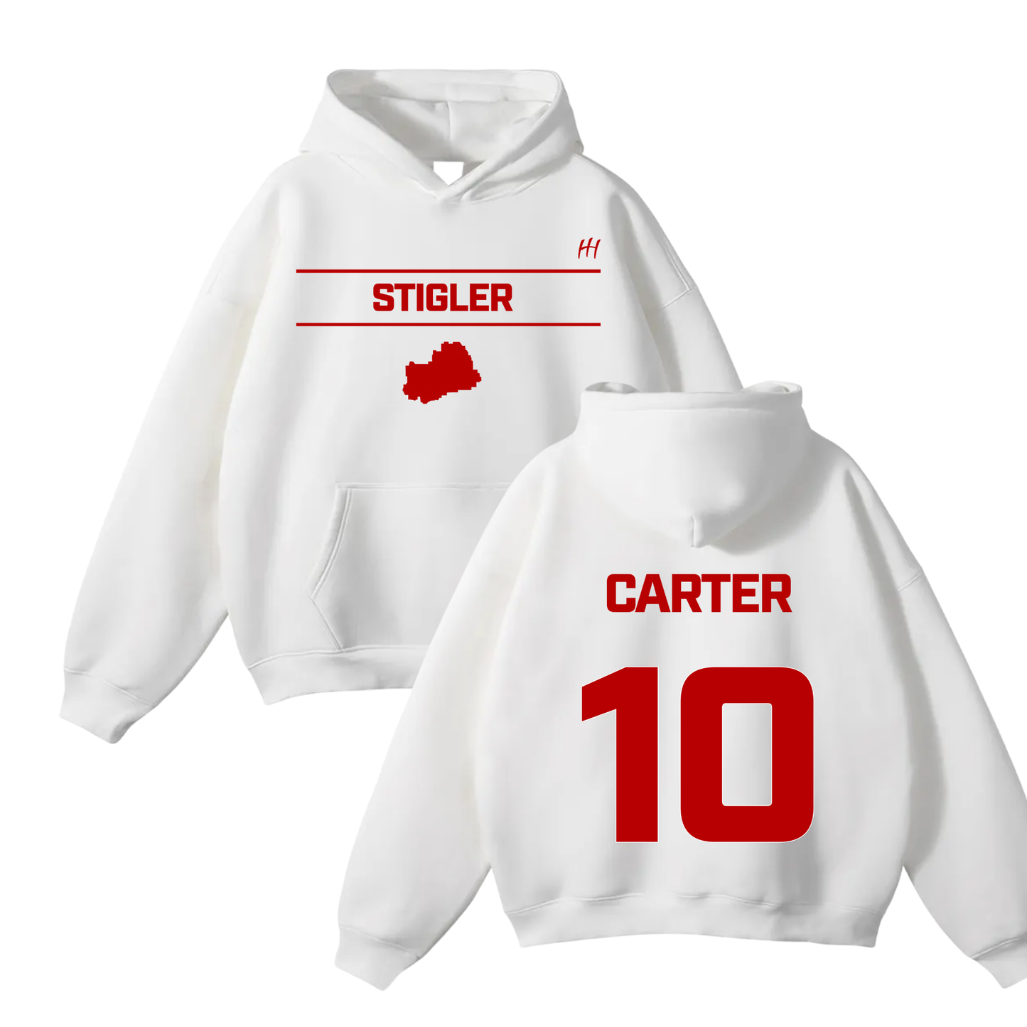 Carter Hutchison Oversize Fleeced Hoodie