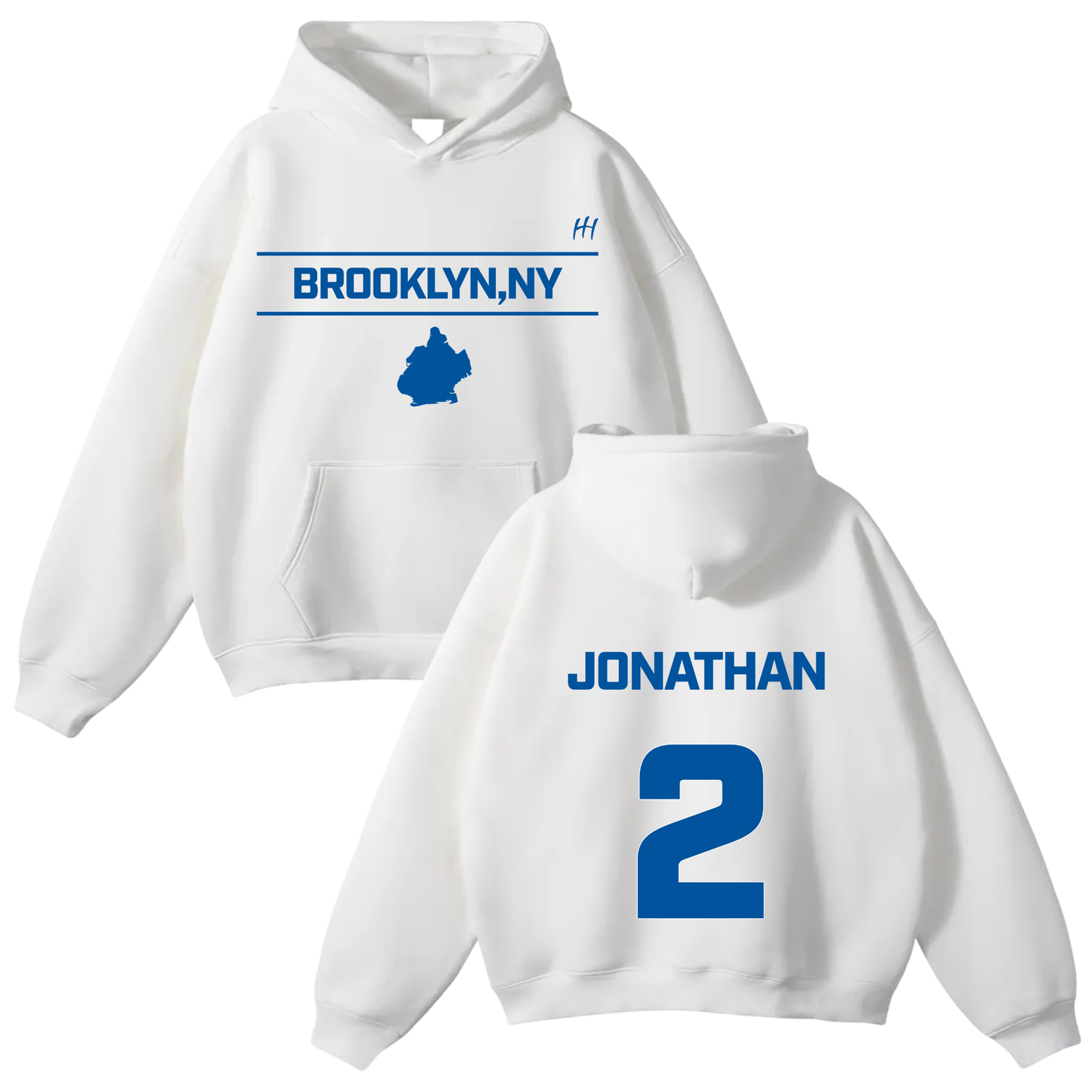 Jonathan Gonzalez Oversize Fleeced Hoodie