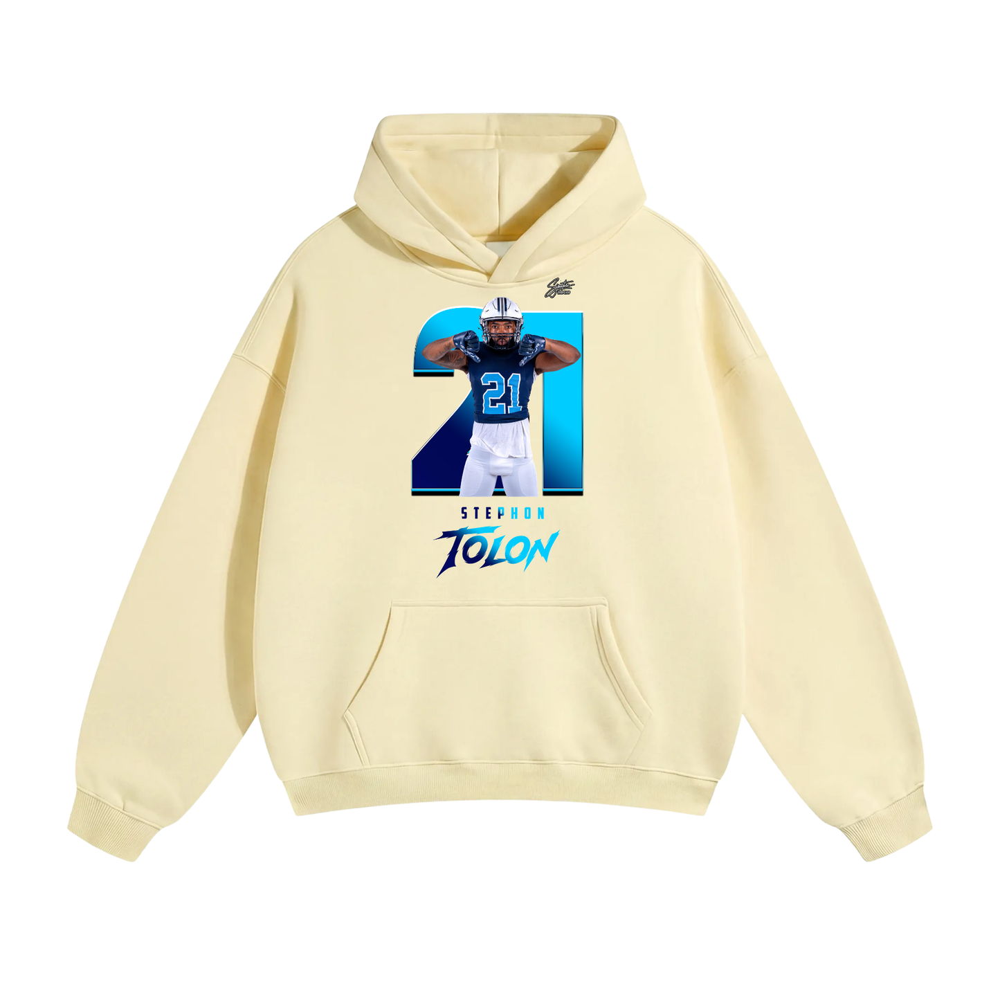 Stephon Tolon Oversize Fleeced Hoodie