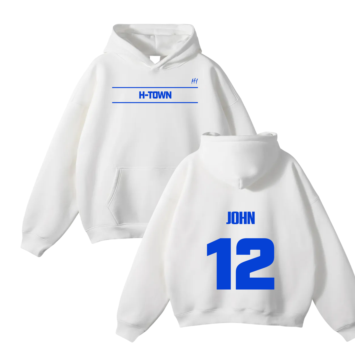 John paul Oversize Fleeced Hoodie