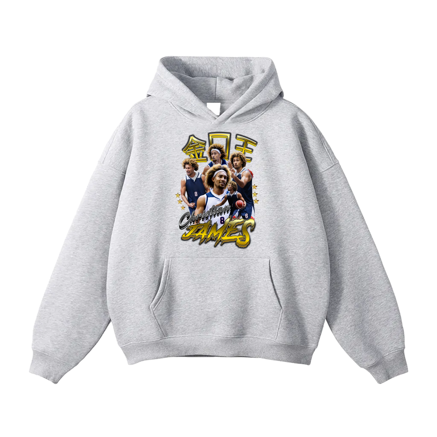 Christian James Oversize Fleeced Hoodie