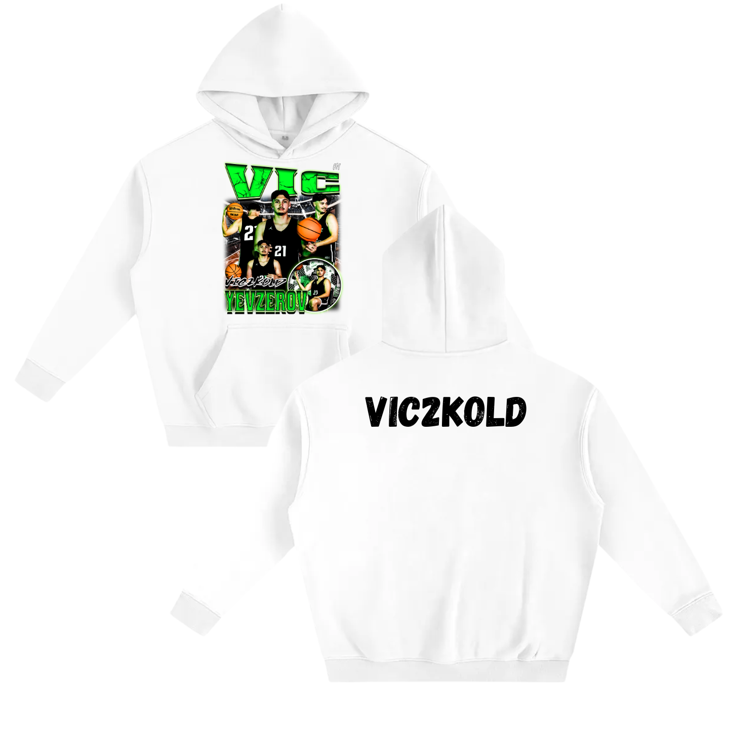 Vic Yevzerov Oversize Fleeced Hoodie