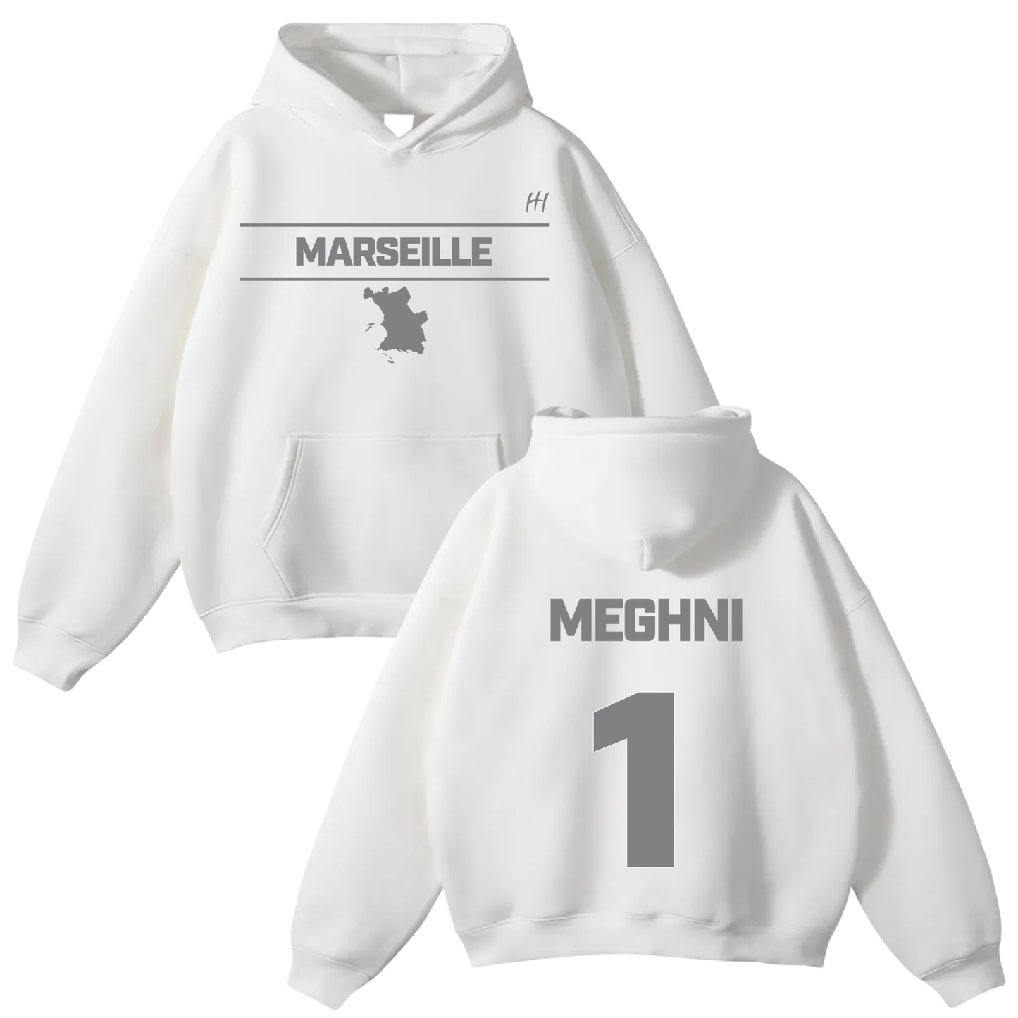 Meghni Mathis Oversize Fleeced Hoodie