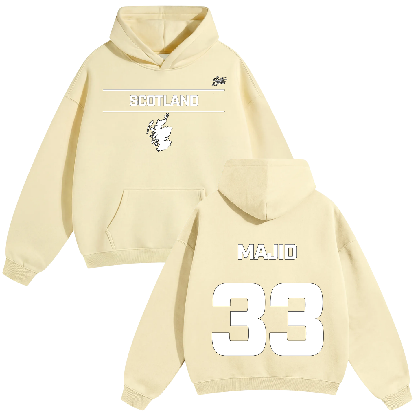 Raza Majid Oversize Fleeced Hoodie