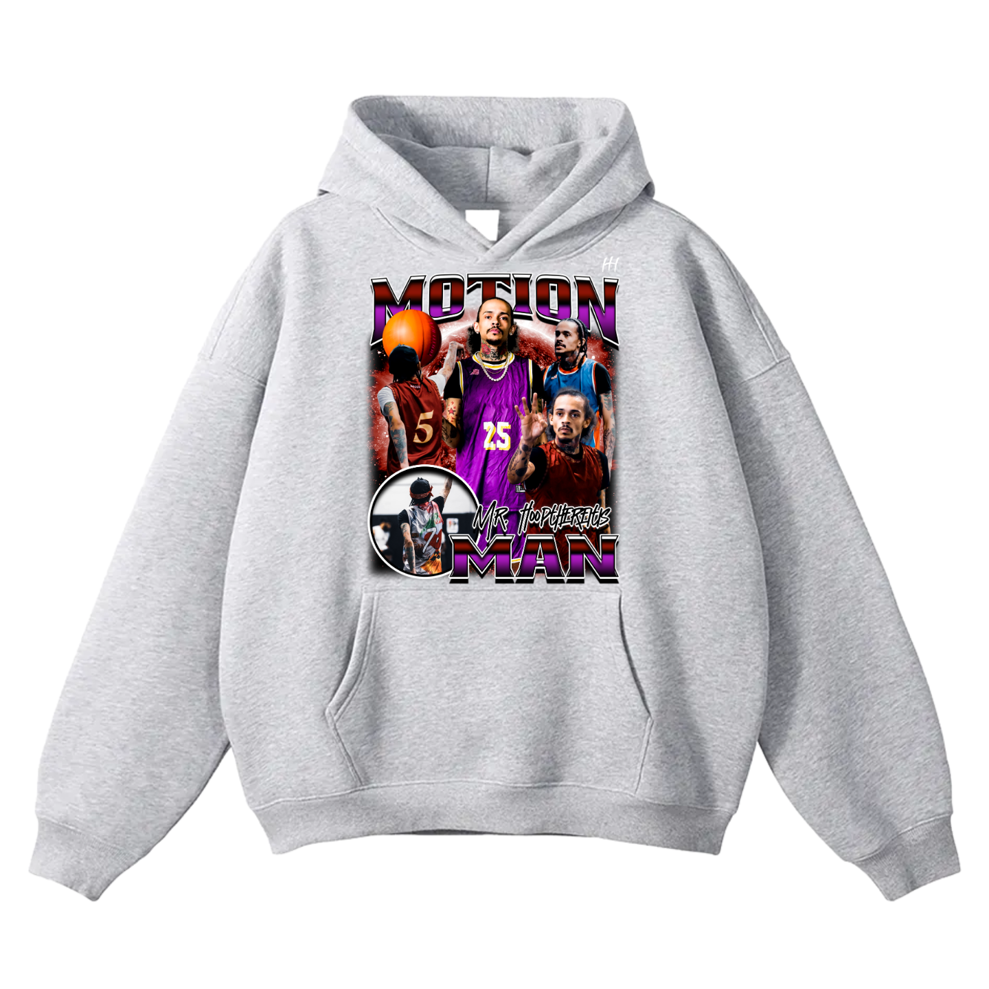 Motion Man Oversize Fleeced Hoodie