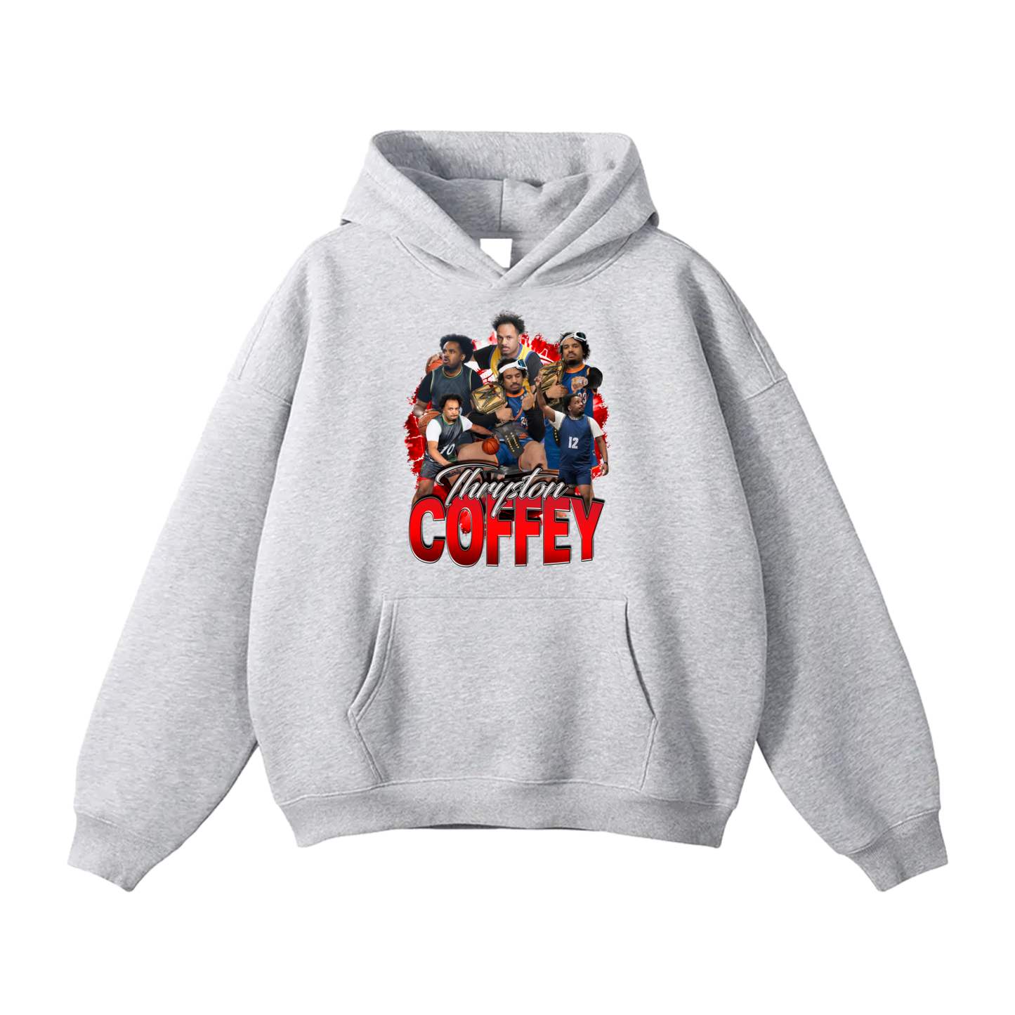 Thrysron Coffey Oversize Fleeced Hoodie