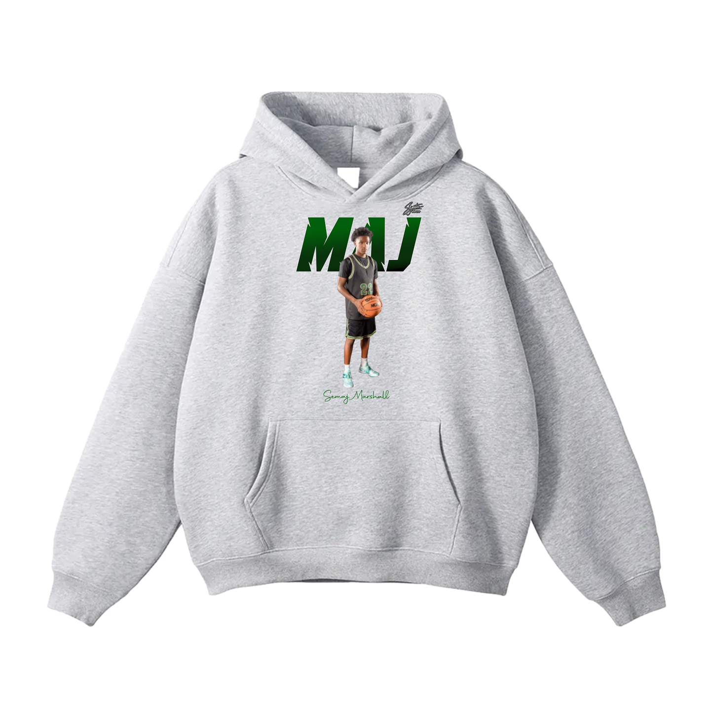 Semaj Marshall Oversize Fleeced Hoodie