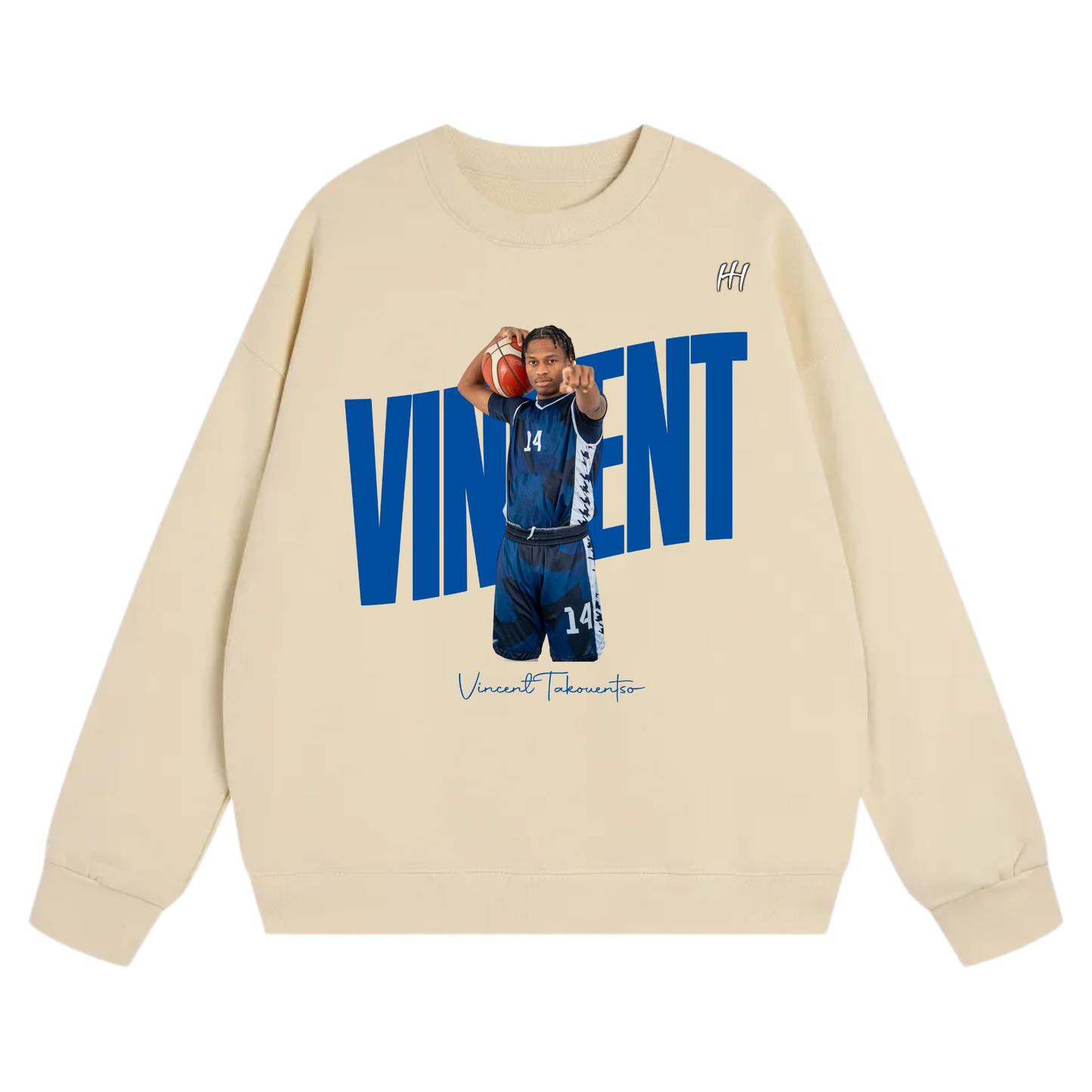 Vincent TAKOUENTSO Heavyweight Crewneck Sweatshirt