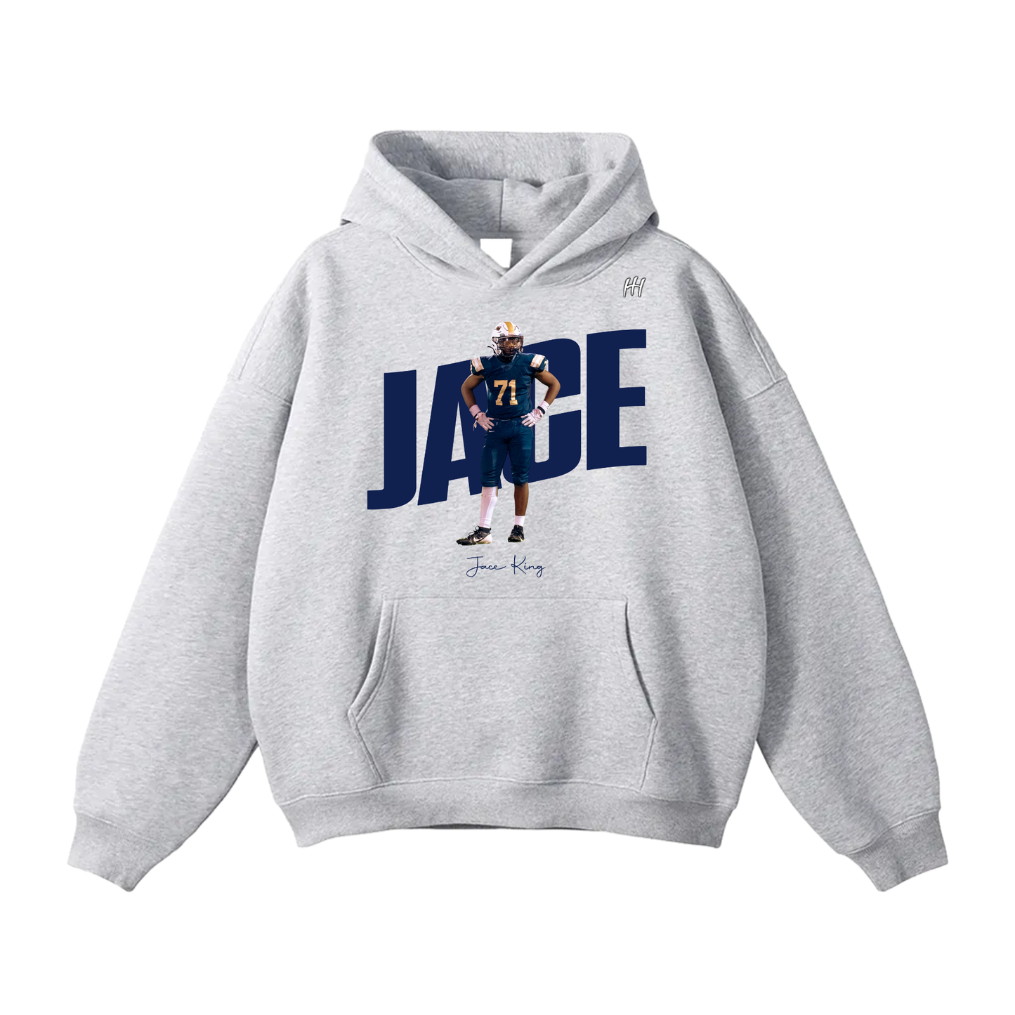 Jace King Oversize Fleeced Hoodie