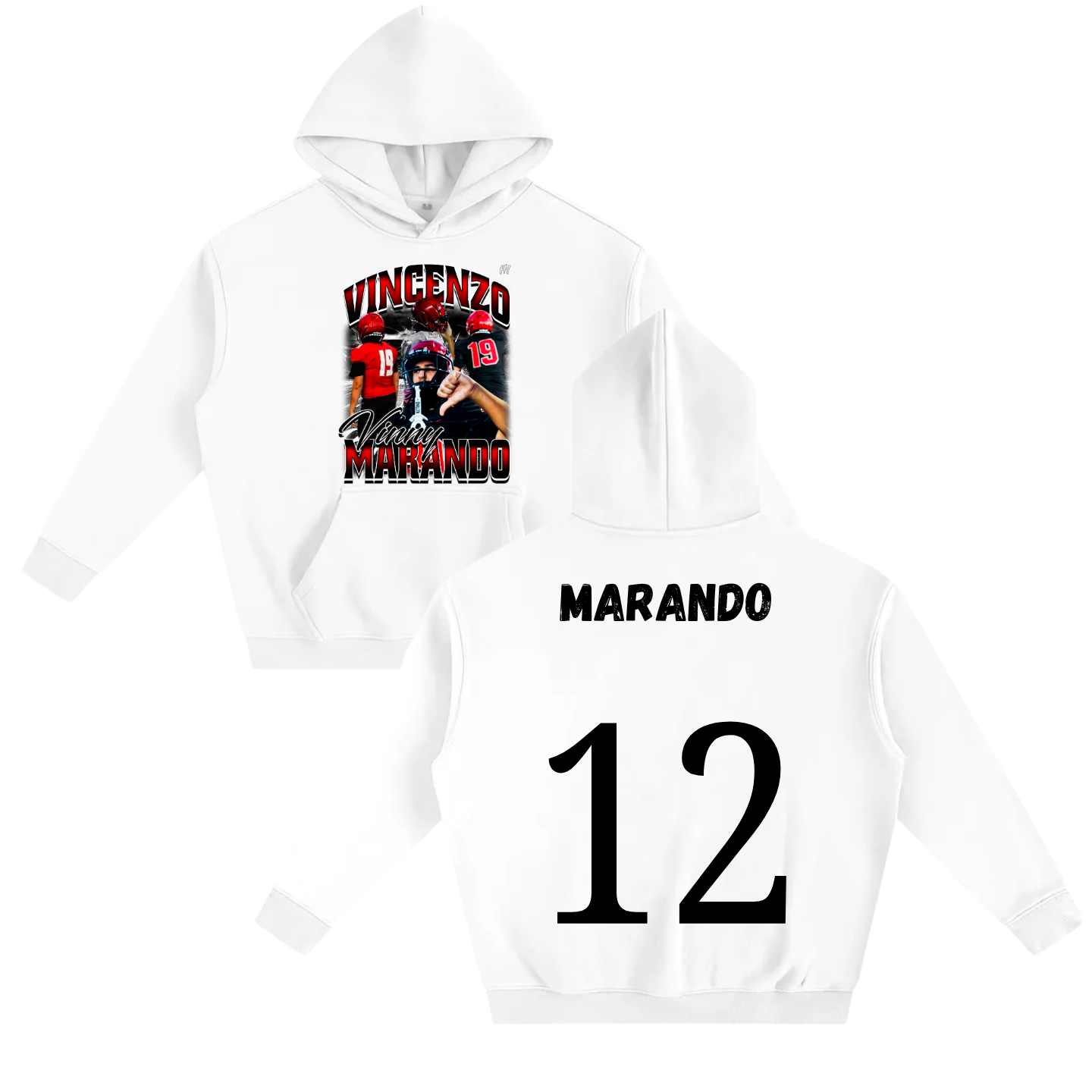 Vincenzo Marando Oversize Fleeced Hoodie